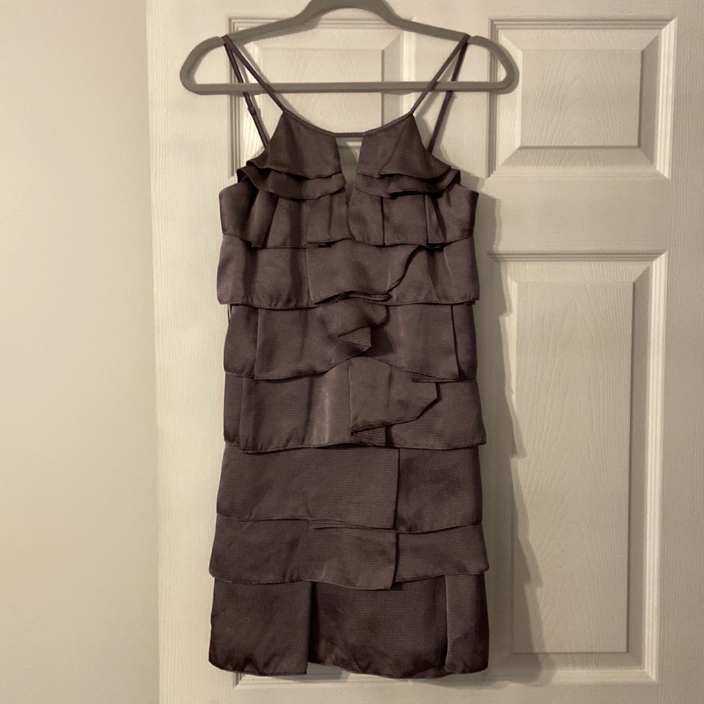 Chelsea&Violet Dress Size S Brand New With Tag Dark Gray Color Long 28” Bust 28”